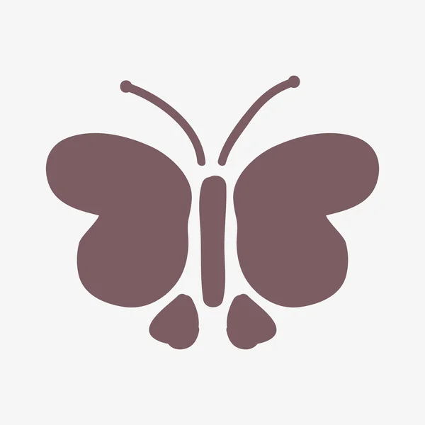 Ikona motýla — Stock fotografie