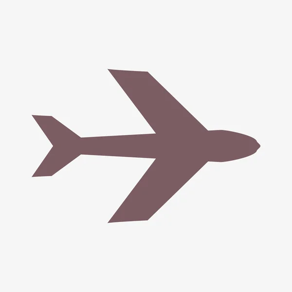 Airplane icon — Stock Photo, Image