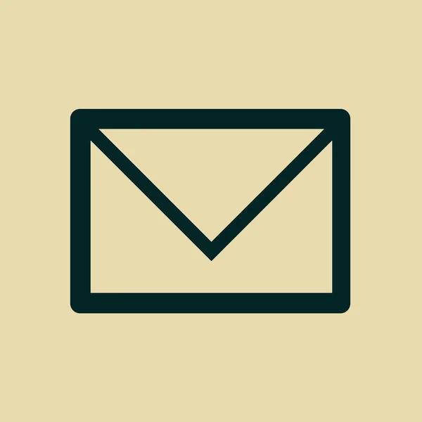 Пиктограмма конверта — стоковое фото