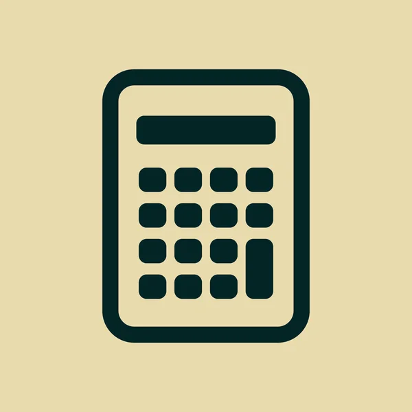 Calculator icon — Stock Photo, Image