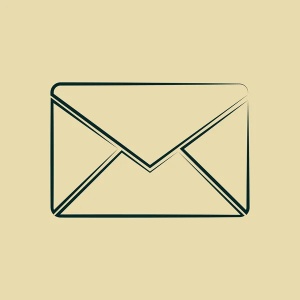 Envelope Mail icon — Stock Photo, Image