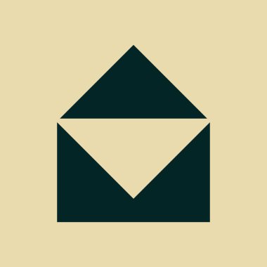 zarf e- posta simgesi