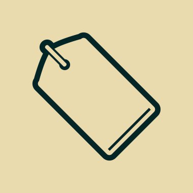 bir ses etiketi simgesi