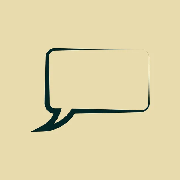 Speech bubble icon — Stock Photo, Image