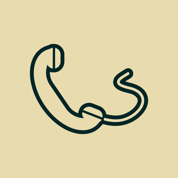 Telefoonpictogram — Stockfoto