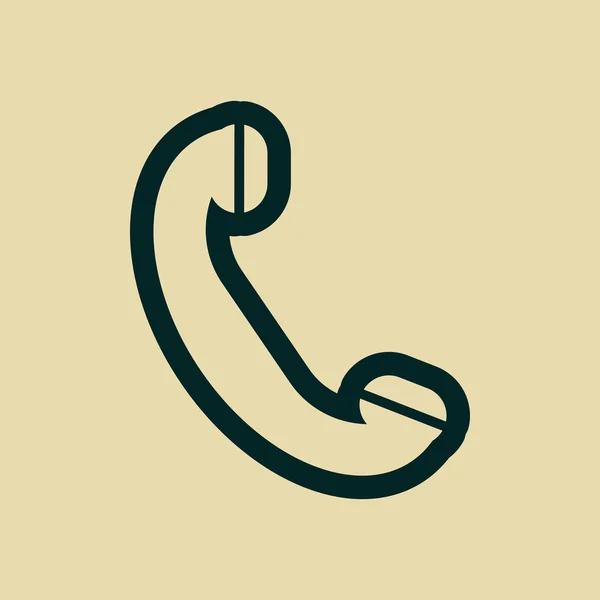 Telefoonpictogram — Stockfoto