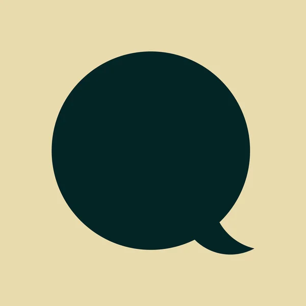 Speech bubble icon — Stock Photo, Image