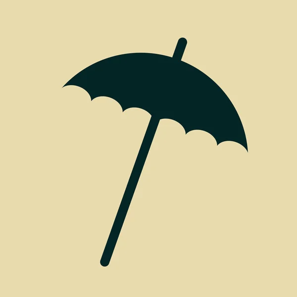 Значок зонтика — стоковое фото