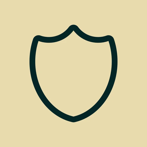 Icono de escudo —  Fotos de Stock