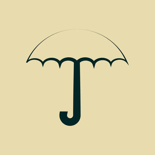 Umbrella icon — Stock Photo, Image