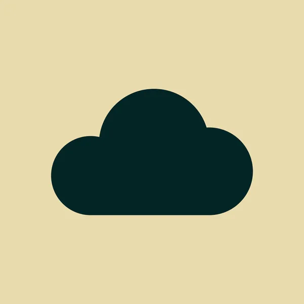 Icono de nube — Foto de Stock