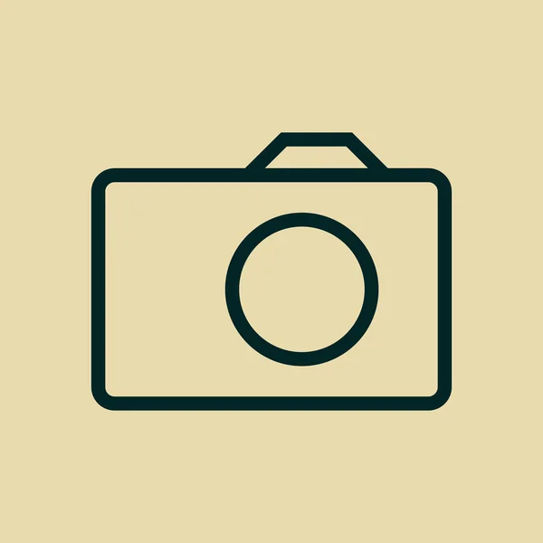 Camera-icoon — Stockfoto