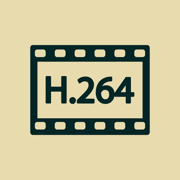 Ikona wideo HD — Zdjęcie stockowe