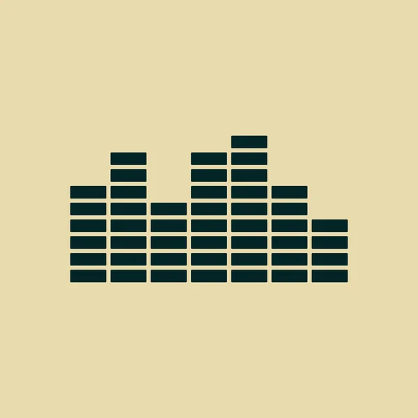 Equalizer icon — Stock Photo, Image