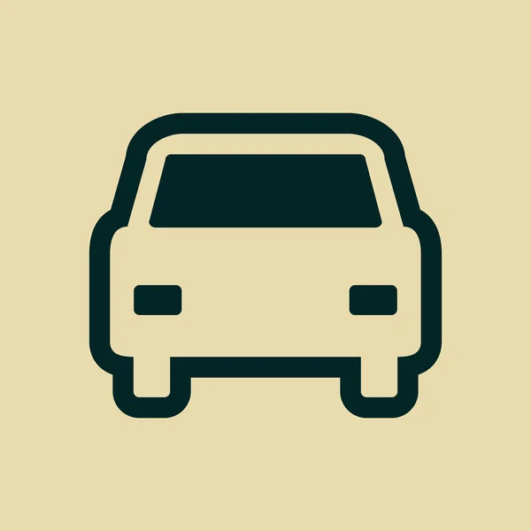 Auto pictogram — Stockfoto