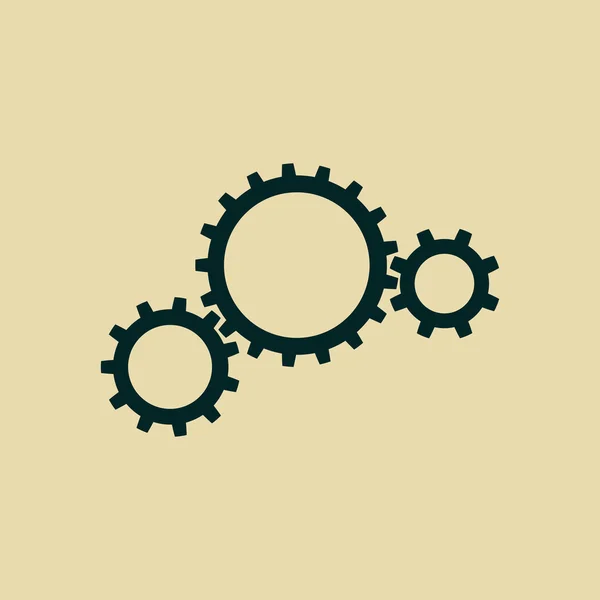 Gears icon — Stock Photo, Image