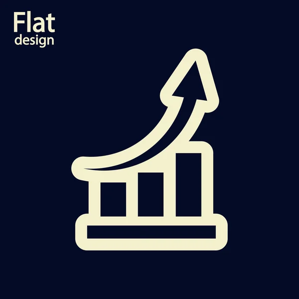 Infográfico, ícone gráfico — Fotografia de Stock