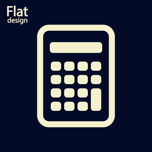 Calculator icon — Stock Photo, Image