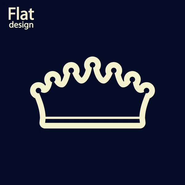 Crown Simgesi — Stok fotoğraf