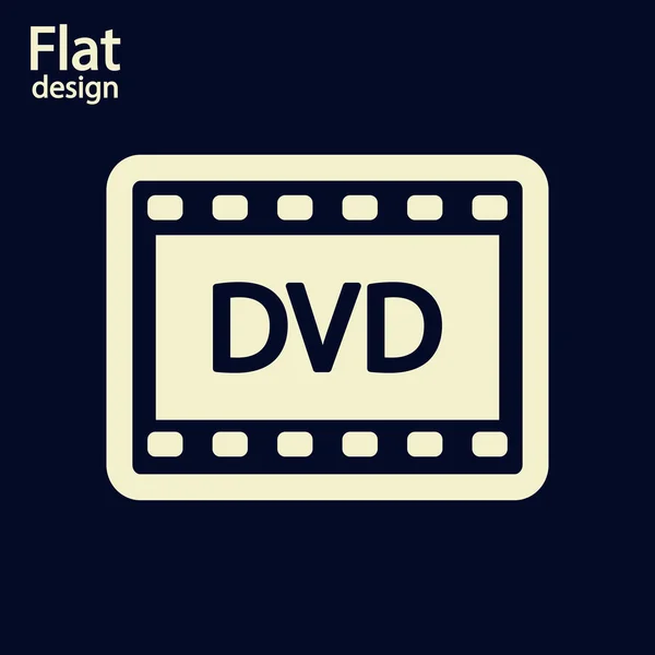 DVD video simgesi — Stok fotoğraf