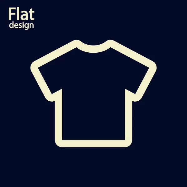 T-shirt pictogram — Stockfoto