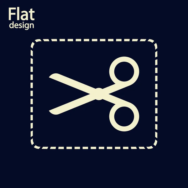 Scissors Icon — Stock Photo, Image