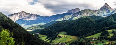 shtiria, Avusturya, yaz, dağlar