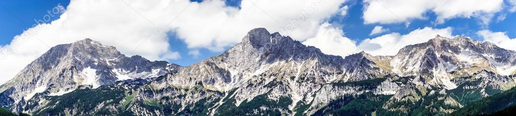 Mountains of  Shtiria, Austria, at summer