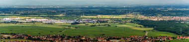 panoramik kuş uçmak görünümü alsace için