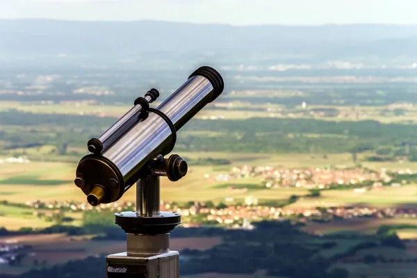 Telescopio grande sul punto di vista — Foto Stock