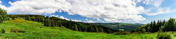 Landschaftliches Sommerpanorama — Stockfoto