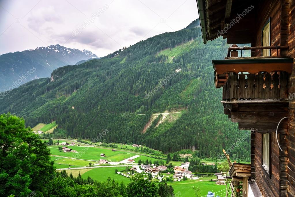 Mountains of Tirol, Austria, at summer