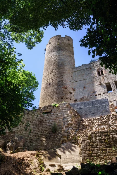 Castillo medieval Andlau en Alsacia — Foto de Stock