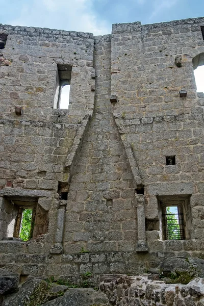 Castelo medieval Spesbourg na Alsácia — Fotografia de Stock