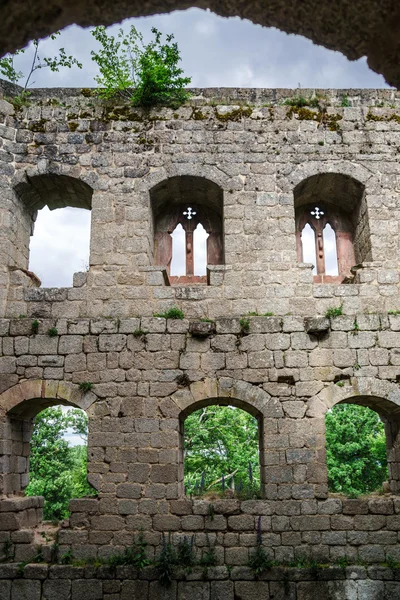 Middeleeuws kasteel spesbourg in Elzas — Stockfoto