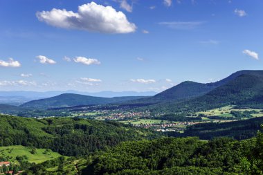 Kuş Uçuş alsace panoramik görünüm