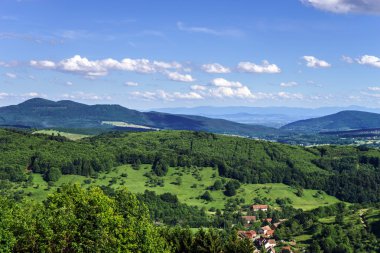 Kuş Uçuş alsace panoramik görünüm