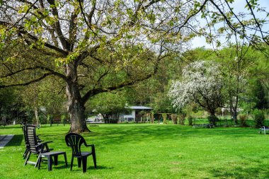 Sakin kırsal manzara 