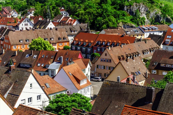 Tetti di Breisach sul Reno — Foto Stock