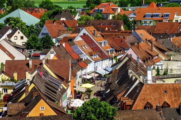 Tetti di Breisach sul Reno — Foto Stock