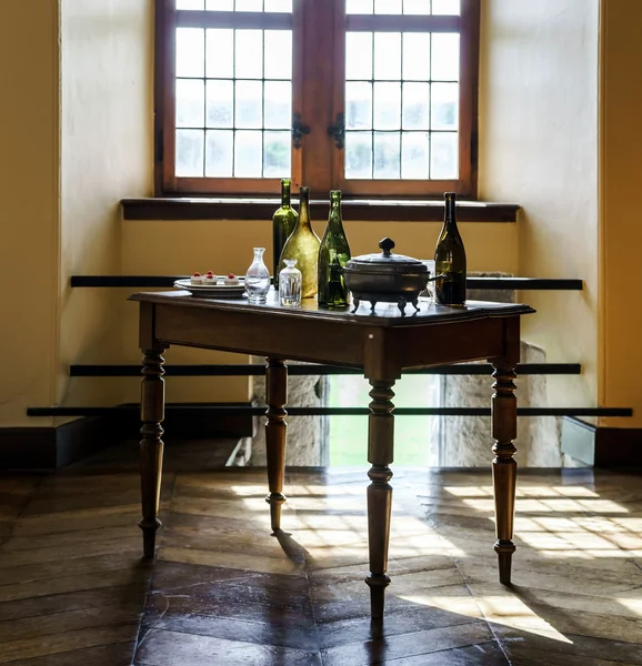 Old medieval castle interior — Stock Photo, Image