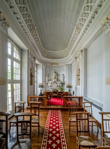 Oude middeleeuwse kasteel-interieur — Stockfoto