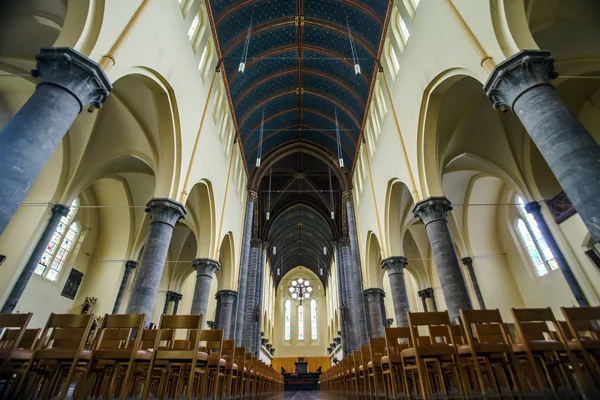 Abadia catedral interior — Fotografia de Stock