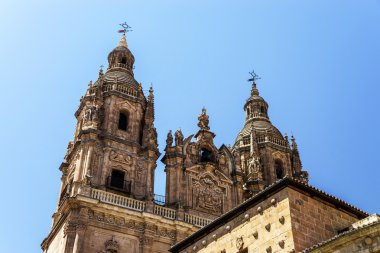 Salamanca cathedral görünümü, İspanya, yaz