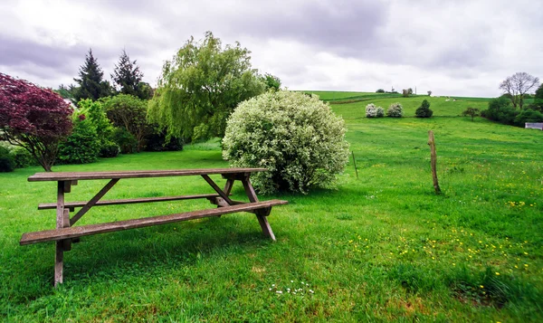 Lugna landsbygdens landskap — Stockfoto
