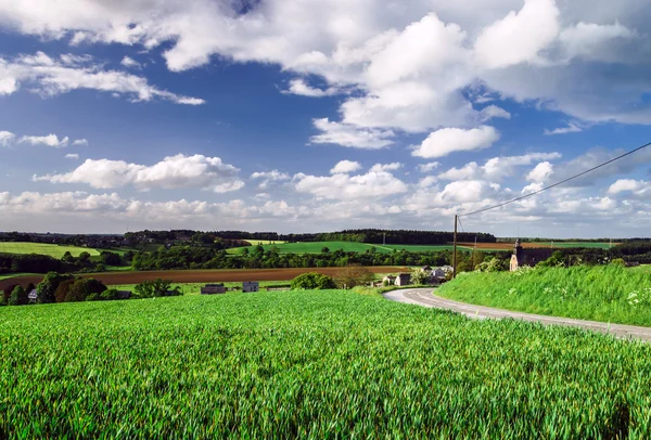 Paisagem rural calma — Fotografia de Stock