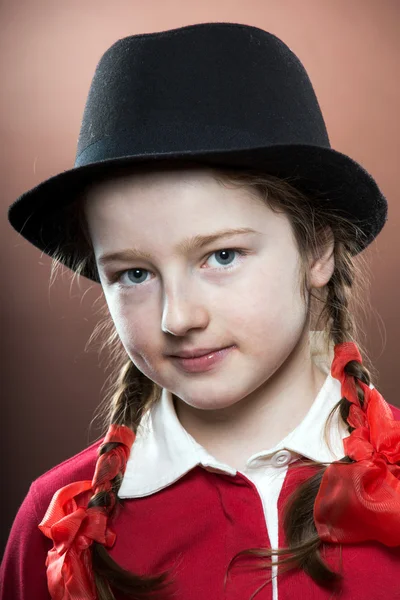 Genç genç kız portre — Stok fotoğraf