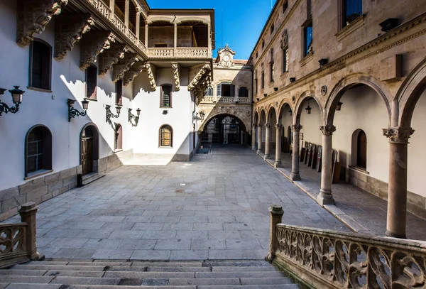 Italiensk arkitektur stil i salamanca, Spanien — Stockfoto