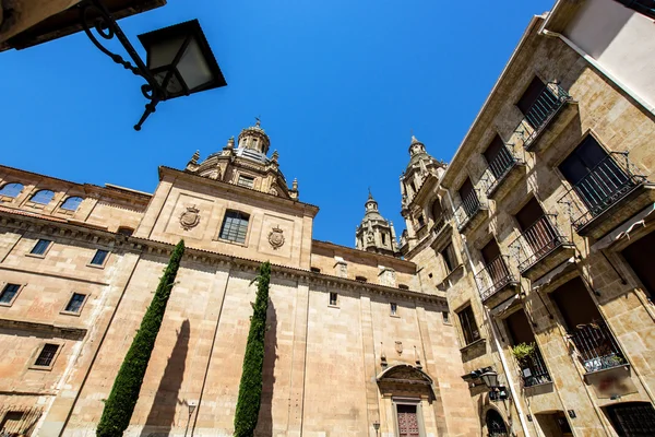 Blick auf die Kathedrale von Salamanca, Spanien, Sommer — Stockfoto