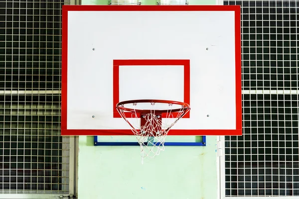 Closeup basketbol Hoop — Stok fotoğraf